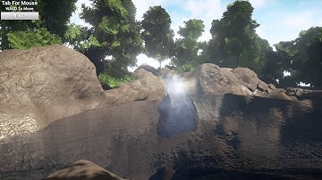 Rainbow Pools Landscape in Unreal 4