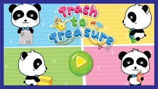 Baby Panda Trash to Treasure - BabyBus Kids Games - Best App for Kids screenshot 1