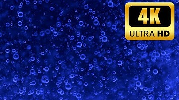 Azure Bubble Motion | Blue Abstract Background