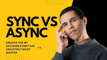 Real-Time vs Asynchronous Integration in SAP BTP | Cloud Integration Explained in 3 minutes