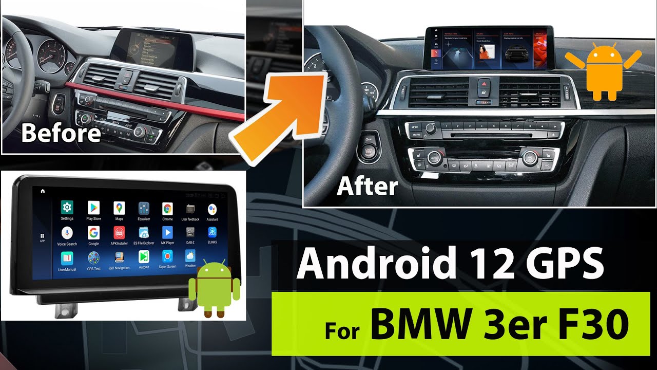 F30 Nbt Android Auto Car GPS - China BMW F30 Carplay, F20 Carplay