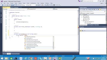 Vídeo Aula - inverter texto - C#