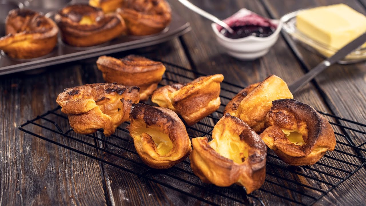 Muffin Pan Popovers - Easy Sweet Popovers at Home | Home Cooking Adventure