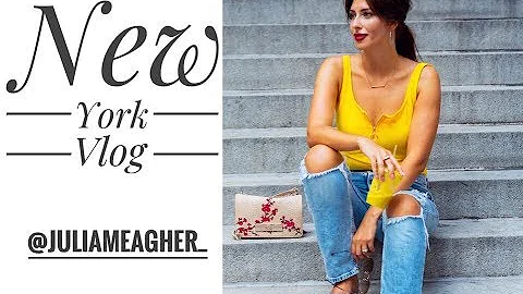 Julia Meagher- New York Vlog ( Lauv - I like me be...