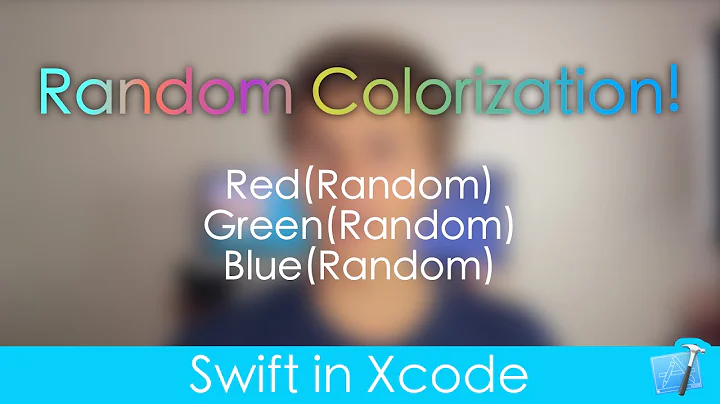 Random Colorization! (Swift in Xcode)