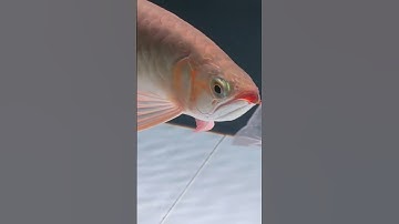 Cá Rồng Huyết Long chuẩn bị ăn nhái đồng #xuhuong #arowana #huyetlong #carong #thinhhanh