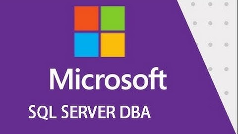 SQL DBA Online Training