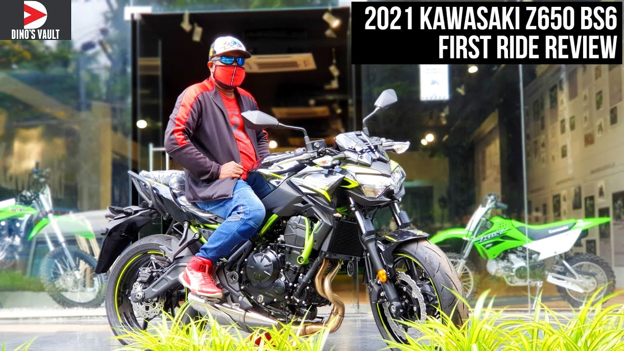 2021 Kawasaki Z650 BS6 First Ride Review India What's New #Bikes@Dinos 