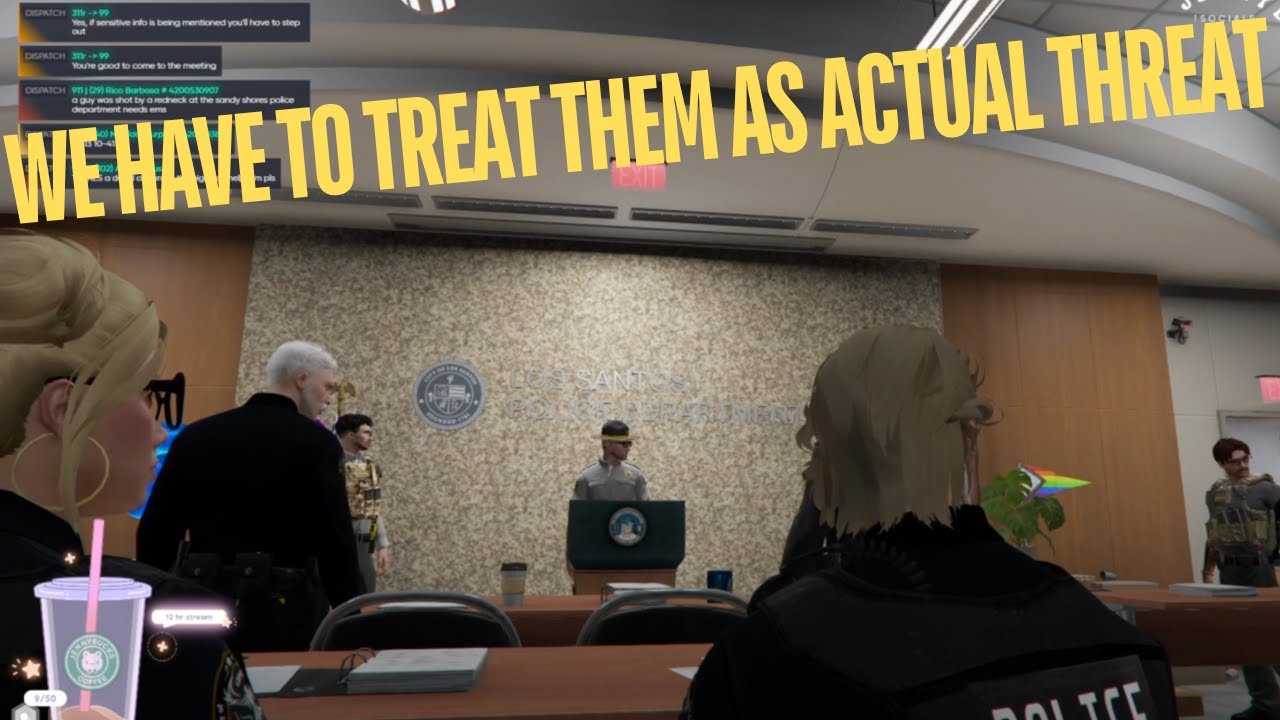 PD Meeting About CG Shootout Yesterday And More | NoPixel RP | GTA 5