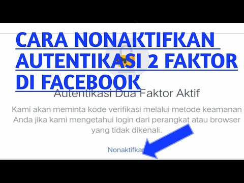 Video: Cara Menghapus Otentikasi