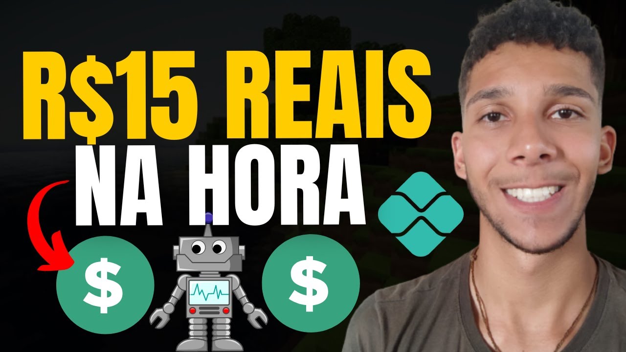 🚨[Robô pagando] R$15 no Pix de GRAÇA (ganhar dinheiro online com robô do Pix) App Pagando Facil