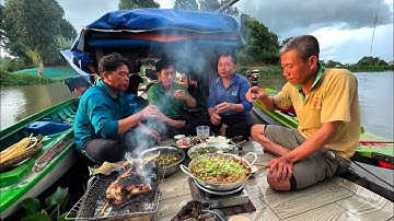 Tập 35. Thăm Sà Di Cá Rô Đồng Cơm Chiều Mộc Hóa Mùa Nước Nổi | Mưu Sinh Miền Quê 