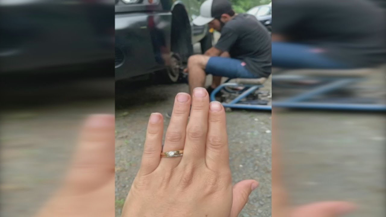 Agawam woman searching for lost engagement ring - YouTube