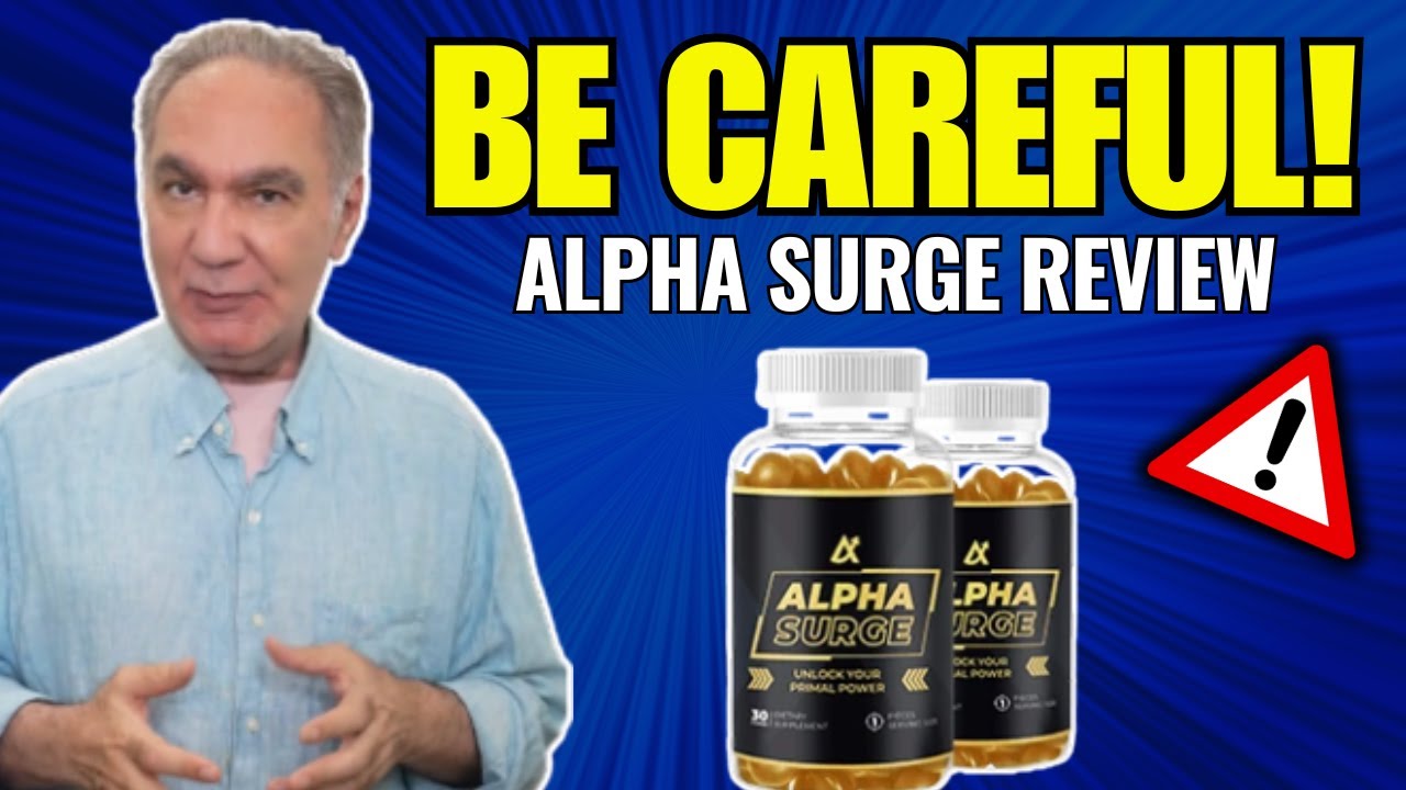 ALPHA SURGE REVIEW (⚠️BEWARE!!⚠️) Alpha Surge Works? Alpha Surge Truth Exposed❗ Alpha Surge Pills