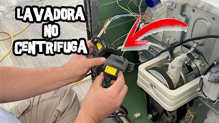 Reparación Fácil y económica. Mi lavadora no seca, no centrifuga