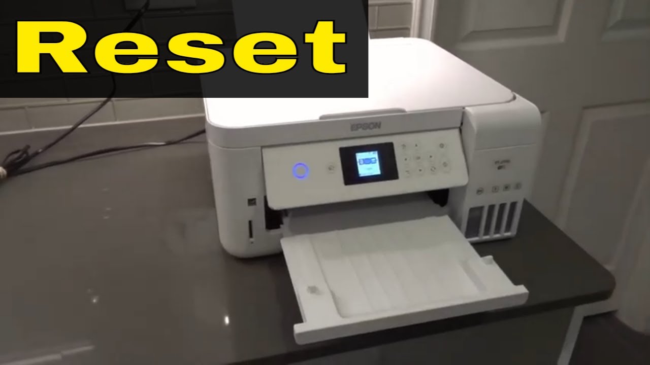 How Factory Reset An Epson ET-2760 Printer-Easy Tutorial - YouTube