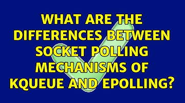Unix & Linux: What are the differences between socket polling mechanisms of kqueue and epolling?