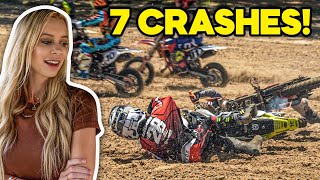 TEACHING AN 8 YEAR OLD TO NEVER GIVE UP WITH 7 CRASHES | Jagger Craig Races Dade City