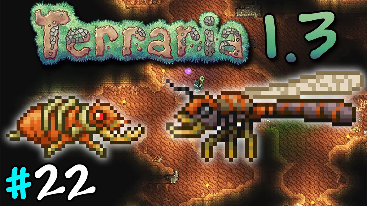 EXPLORING THE ANTLION TRAP + DESERT FOSSIL! - [Let's Play] Terraria  #22  - Expert Mode (Mage) - YouTube
