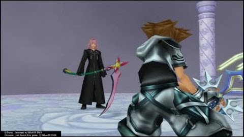 Marluxia Data Boss Fight (KH2 Lvl 99 Critical 1 Hit)