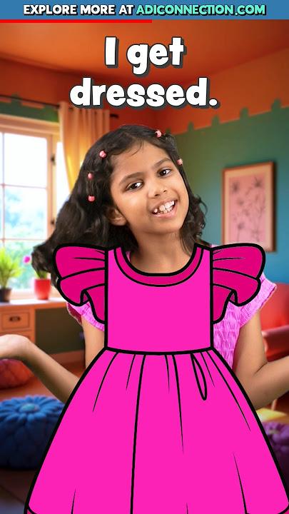 My Morning Routine 🌞 in English | Kids English Sentences, Adi Keshari Connection #shorts