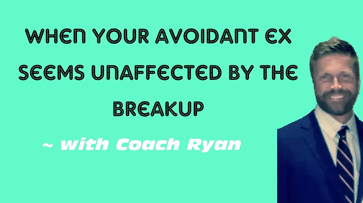 When your avoidant ex seems unaffected by the breakup
