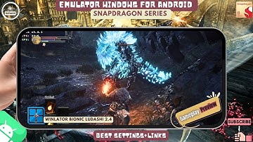 DARK SOUL 3 ANDROID + FIX GRAPHICS | WINLATOR BIONIC LUDASHI (ROG PHONE 8) #emulationdid 