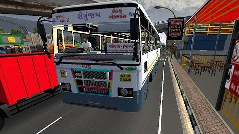 queen of gariyadhar bs6 bus mod// modified bus livery// Ravi gaming GSRTC//#bussid#viral