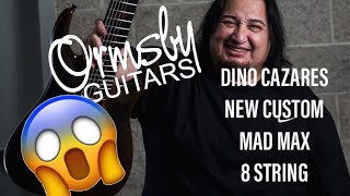 Dino Cazares Custom Mad Max 8 String First Reaction || Ormsby Guitars|| Ft. Kris Xenopoulos