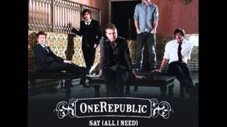 OneRepublic " Say (All I Need ) "