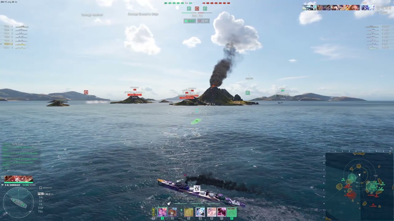 World of Warships Clan Battle (Season 32) “Pelican" [DBD] vs [BLOKE]