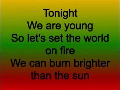 Fun ft. Janelle Monáe We Are Young Lyrics - YouTube