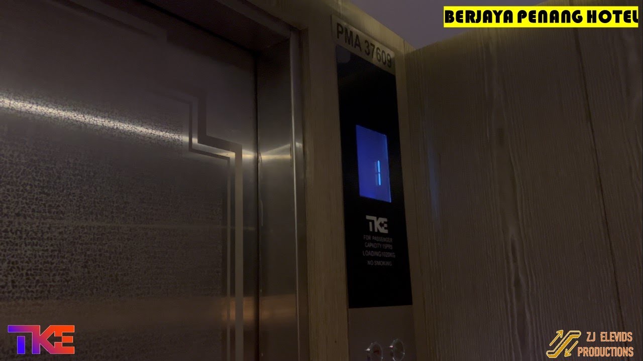 TKE Elevator at Berjaya Penang Hotel, Pulau Tikus, Penang, Malaysia