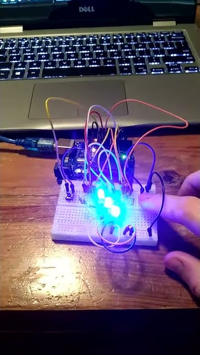 Arduino dice roll - YouTube