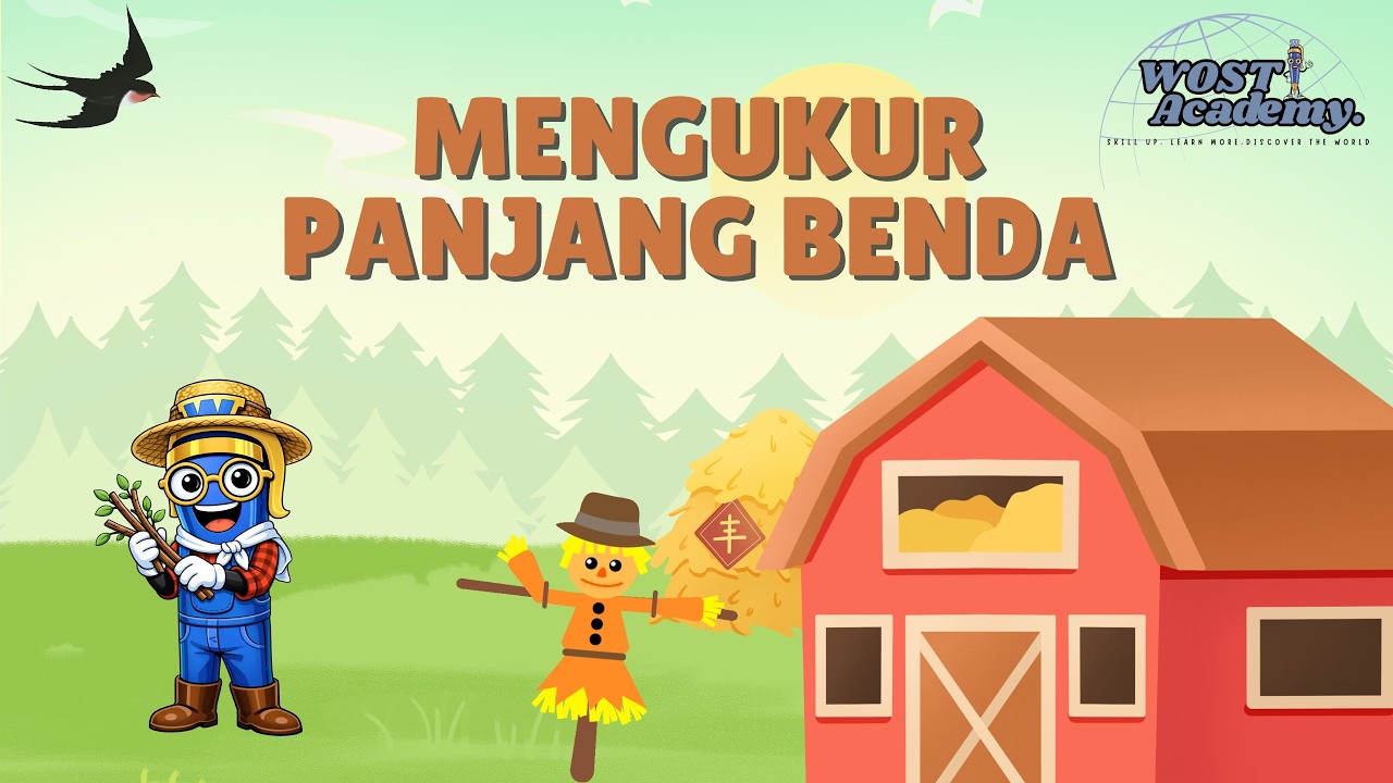 Mengukur Panjang Benda Menggunakan Alat Ukur Tidak Baku di Sekitar Pertanian | Matematika SD Kelas 1