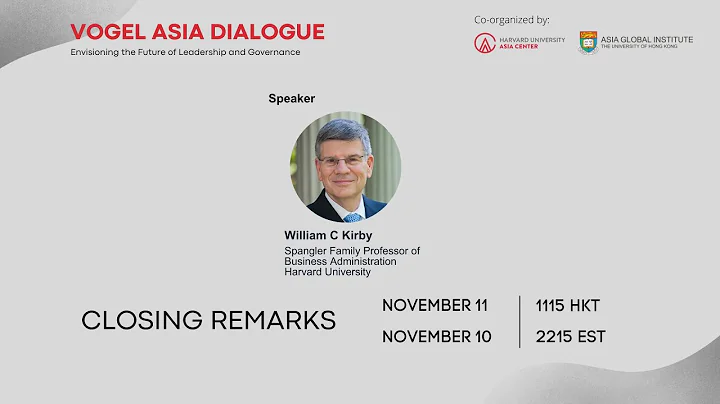 Vogel Asia Dialogue: Envisioning the Future of Lea...