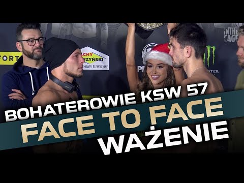 KSW 57: Bohaterowie twarzą w twarz na ważeniu