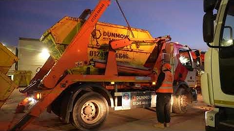 Day In The Life Of A Skip Driver | Dunmow Group