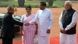 Narendra Modi Meets Sri Lankan President Maithripala Sirisena