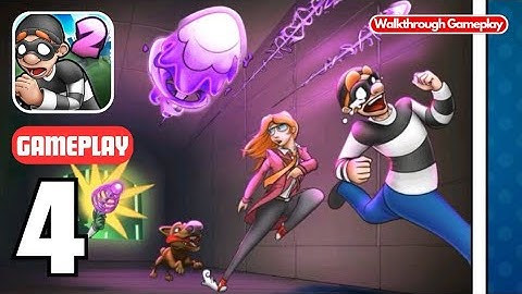 Robbery Bob 2 | Gameplay Walkthrough Part 4 | Shamville 01-10 (Android, iOS)