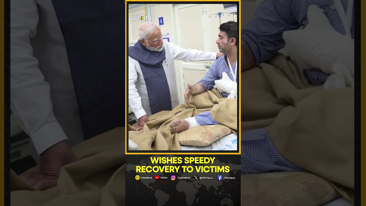 Delhi Blast: PM Modi Visits LNJP Hospital, Interacts With Injured Victims | WION