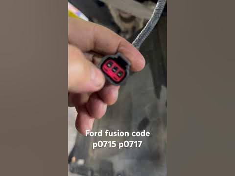 Ford fusion code p0715 p0717 - YouTube