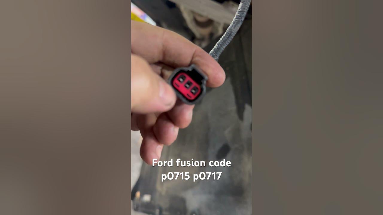 Ford fusion code p0715 p0717 - YouTube