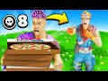 I secretly ordered PIZZA to His House after every death in Fortnite