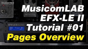 EFX-LE II Tutorial #01 - Pages Overview