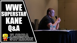 WWE Superstar Kane Q&A at Florida Supercon 2015