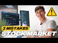 3 Stock Market Mistakes To Avoid In 2024