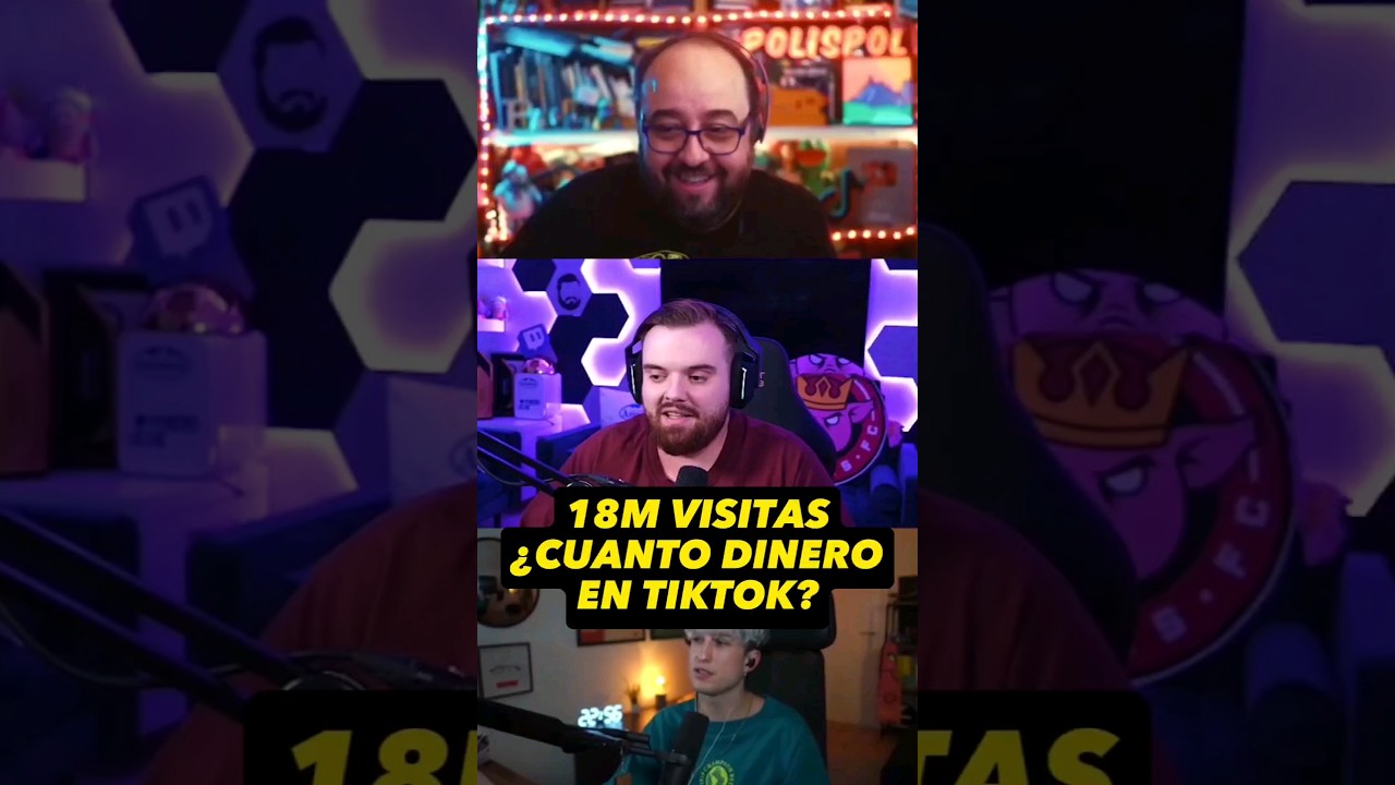 💰 IBAI habla de dinero con XOKAS y Polispol  que se gana en TIKTOK 