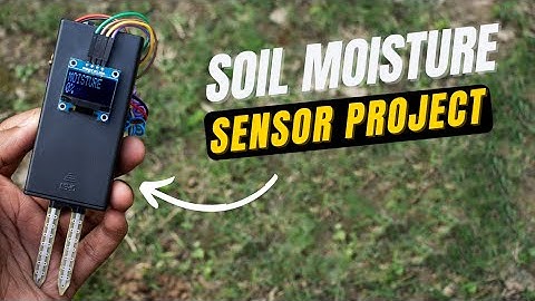 How Use Soil Moisture Sensor with Arduino and OLED Display | Full Build Arduino Project