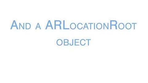 Unity AR + GPS Location Plugin   Creating a Basic Scene